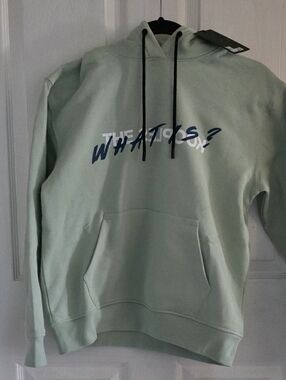 Mint Green "What Is The Kooples" Graphic Hoodie